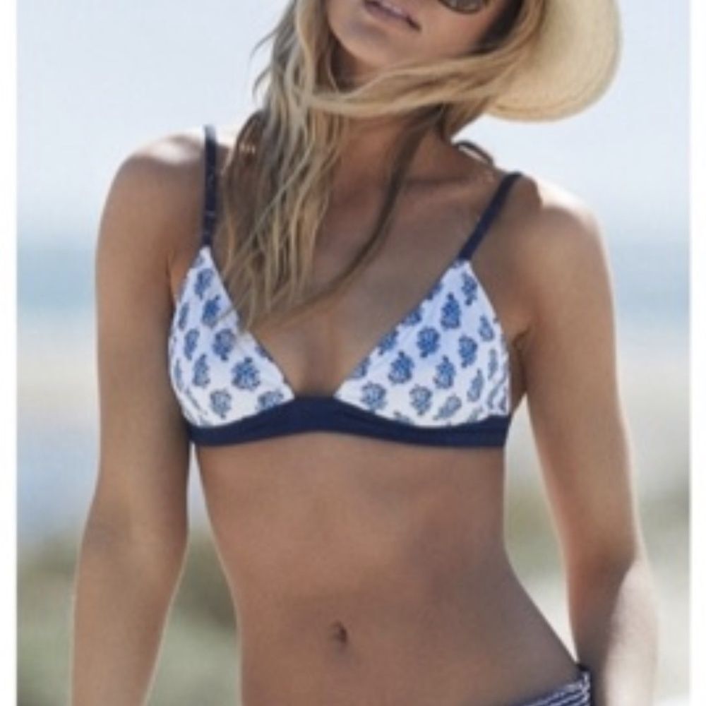 NEW Joie La Plage Floral Bikini Top Sz. L